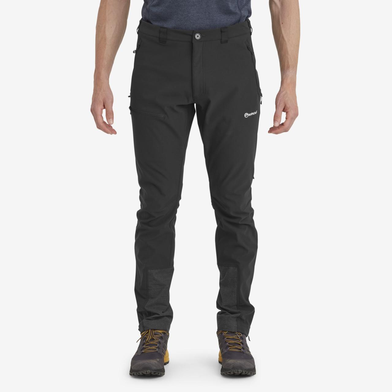 DYNAMIC XT PANTS-REG LEG-BLACK-32/M pánské kalhoty černé